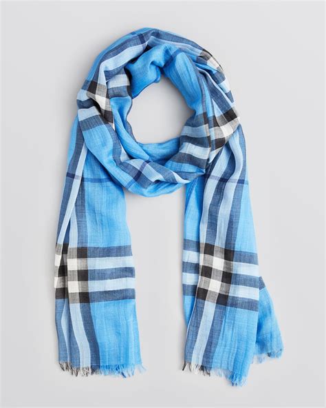 blue and brown burberry scarf|genuine Burberry scarf.